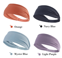 Bandeaux d'équitation pour femmes imprimés en polyester durable / Sous tous les casques d'équitation, bandeau multi-sports pour cheveux