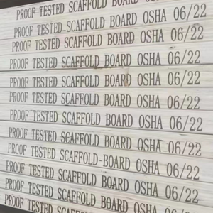Bois lamellé-collé directement de l'usine, poutres <span class=keywords><strong>LVL</strong></span> pour la <span class=keywords><strong>construction</strong></span>, échafaudages et supports structurels - Product Image 6