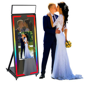 Espejo Mágico para Selfies, Cabina de Fotos con Espejo LCD, Cabina de Fotos con Cámara e Impresora - Product Image 1