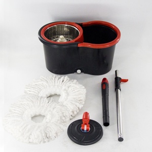 Serpillère Tornado 360° en plastique non recyclé de couleur noire, très vendue - Product Image 6