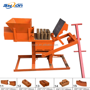 Các Khuôn đất sét bán chạy nhất trong cameroon rất chắc chắn và bền, làm cho các kích cỡ và hình dạng khác nhau của máy làm gạch đất sét thủ công - Product Image 1