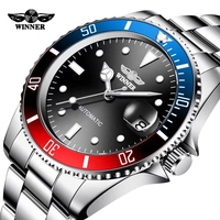 WINNER GMT975 Mechanical Watches Luxury Men Automatic Wristwatch 2021 Relogio Masculino Fashion Men gewinner Automatic uhren
