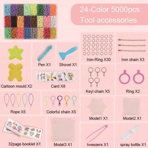 ทอยส์รันเนอร์ 2020 ของเล่นเด็กใหม่ เม็ดบีดน้ำวิเศษ 5000 เม็ด 24 สี เจลลี่สเปรย์ใส ของเล่นรูปปืนนุ่มๆ สีสันสดใส กล่องของขวัญ 3+ - Product Image 2
