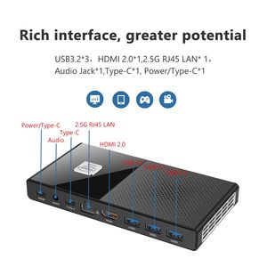 MiniTree Intel Alder gölü N100 N200 Mini PC lp16 16GB 256GB NVME SSD WIFI6 BT5.<span class=keywords><strong>2</strong></span> 4K 3USB3.0 HD Win11 masaüstü oyun bilgisayarı - Product Image 4