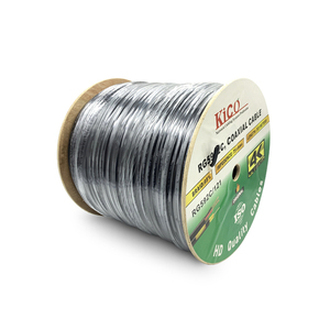 Câble coaxial RG59+2C pour caméra CCTV de marque KICO, câble vidéo avec alimentation, vente en gros - Product Image 4