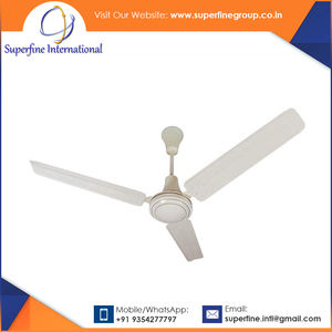 Ventilateur de plafond moderne et élégant pour chambres à coucher Inde Source d'alimentation électrique en vrac Matériau métallique pour les hôtels domestiques - Product Image 4