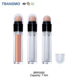 Flacon de fond de teint liquide avec logo personnalisé, tête éponge, flacon correcteur 7ml, flacon de fond de teint rond à visser - Product Image 5