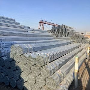 ท่อเหล็กชุบสังกะสีสูงมาตรฐาน ASTM A53 Gr.B Q355B S355JR พร้อมบริการขึ้นรูปร่องและเกลียว - Product Image 1