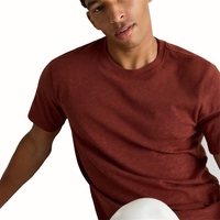Fournisseur en gros de t-shirts pour hommes – Impression numérique personnalisée du logo sur le devant, respirant, manches courtes, 100 % coton et fibre de bambou – Excellent
