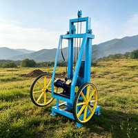 Pompe de forage de puits d'eau télescopique entièrement électrique écologique MKD-110D, diamètre 300 mm, profondeur max. 120 m, compacte pour la ferme