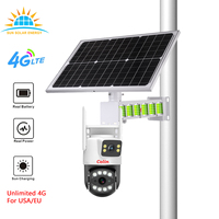 24/7 longue vidéo extérieure Cctv 360 degrés longue portée Eufy sécurité 4k 12mp Hik Vision caméra de sécurité prise en charge 4g Wifi onvif