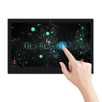 Tablettes Android murales VESA Full HD 32 pouces pour affichage publicitaire intelligent avec Wi-Fi intégré, idéales pour supermarchés (RK3288)