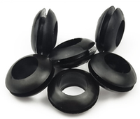 Passe-câble en PVC silicone haute élasticité, anti-poussière et isolant, pour appareils électroniques et câblage automobile