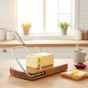 Ensemble <span class=keywords><strong>de</strong></span> coupe-<span class=keywords><strong>fromage</strong></span> en bois d'acacia, trancheuse à jambon, viande et fruits, outil <span class=keywords><strong>de</strong></span> <span class=keywords><strong>découpe</strong></span> <span class=keywords><strong>de</strong></span> <span class=keywords><strong>fromage</strong></span> pour <span class=keywords><strong>la</strong></span> cuisine avec lame en acier inoxydable - Product Image 2