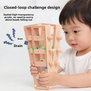 Nuovo Gioco in Legno per lo Sviluppo Intellettuale dei Bambini 5-7 Anni, Giocattoli per l'Allenamento della Concentrazione e delle Abilità Motorie Fini - Product Image 4