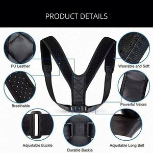 Ceinture de Correction Posturale Dorsale, Correcteur de Posture pour Cyphose, Soutien Assis Unisexe, Respirant, Spandex Nylon, Certifié BSCI - Product Image 3