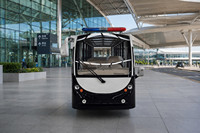 Bus touristique électrique 20 places, moteur AC 7,5 kW, batterie 72 V 150 Ah, autonomie 80 km, idéal pour grands parcs, hôtels et navettes urbaines