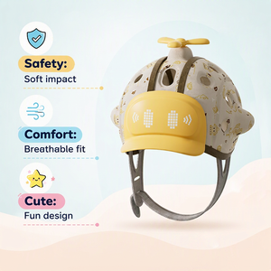 <span class=keywords><strong>Casque</strong></span> <span class=keywords><strong>de</strong></span> sécurité pour bébé avec hélice, léger et protecteur, pour enfants – Vente en gros - Product Image 1