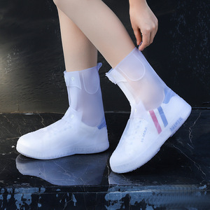 TPE doppio strato ispessimento antiscivolo scarpe da esterno resistenti all'usura coprono altri attrezzi da pioggia - Product Image 5
