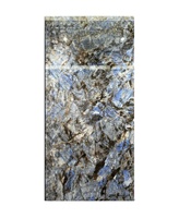Panneaux de dalle de panneau mural en pierre artificielle polie haut de gamme 1200x2400mm Carrelage de pierre frittée brillante pour sous-sol Road Soft