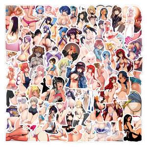 WOWEI 110Pcs Sexy Anime Girl Having Sex Stickers Sexy Girl Doodle Stickers Diy Decoration Mobile Phone Computer - Product Image 1