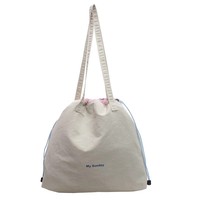 Sac fourre-tout décontracté en toile imperméable pour étudiantes, nouvelle collection été 2025, grande capacité, polyvalent, en polyester