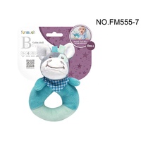 Jouet en peluche électronique coloré en peluche Lion doux en peluche bébé jouet hochet cloche anneau en peluche bébé cloche jouet