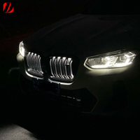Lumière LED pour calandre BMW G20 G30 G32 G11 G12 G14 G15 G01 G02 G05 G06 G07, anneau lumineux modifié pour calandre avant