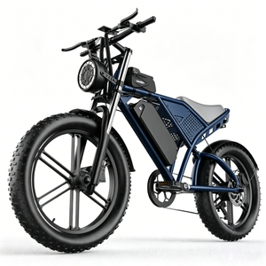 Envío Rápido desde Almacén en China, Bicicleta Eléctrica de Nieve Modelo <span class=keywords><strong>S7</strong></span>, Motor Trasero de 48V y 1200W, Batería de Litio Extraíble, Neumáticos Anchos Retro - Product Image 4