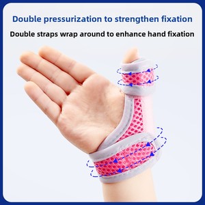 Orthèse pour l'hypoplasie du pouce chez l'enfant, Correcteur <span class=keywords><strong>de</strong></span> <span class=keywords><strong>gaine</strong></span> tendineuse pour bébé, Stabilisateur <span class=keywords><strong>de</strong></span> doigt goupillé et <span class=keywords><strong>de</strong></span> hallux valgus pour nourrisson avec bande en aluminium - Product Image 3
