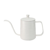 Carafe à café à bec de cygne en acier inoxydable 350 ml, design moderne BOSCO, écologique et faite à la main