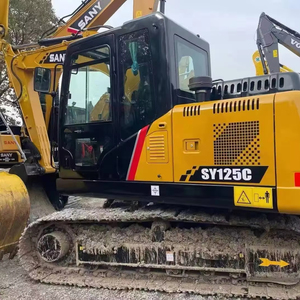 ขายส่งรถขุดมือสอง Sany ขนาดกลาง 12 ตัน รุ่น SY125 คุณภาพเยี่ยม SY60 75 พร้อมขาย โฟกัสที่แกนกลางของเครื่องยนต์ - Product Image 1