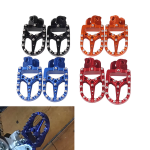 Paires de repose-pieds CNC pour moto, pédales larges pour Dirt Bike <span class=keywords><strong>KTM</strong></span> <span class=keywords><strong>690</strong></span> 125 150 530 1050 1090 1190 1290 ADVENTURE <span class=keywords><strong>ENDURO</strong></span> <span class=keywords><strong>SMC</strong></span> - Product Image 2