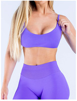 YY Vente en gros de vêtements de sport pour femmes, ensembles de yoga et de fitness sans couture 4 pièces, soutien-gorge en tricot côtelé, débardeur, shorts, leggings, ensembles d'entraînement pour femmes
