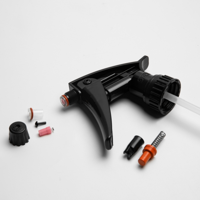chemical resistant spray bottle