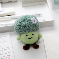 En gros Créatif Mignon Dessin Animé Pendentif Légumes Drôle Expression Oignon Ail Fruit Plante En Peluche Porte-clés pour Griffe Machine Poupée