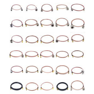 RFVOTON <span class=keywords><strong>Cable</strong></span> Hội/Jumper Dây RG316 Pigtail SMA Nam Để MS156 Điện Thoại Cáp Thử Nghiệm - Product Image 5