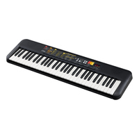 Teclado Electrónico Portátil Yamaha PSR-F52 de 61 Teclas, con 32 Polifonías, 136 Tonos, 158 Ritmos para Principiantes, Adultos y Niños
