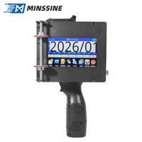 Impresora Portátil 2026 con 3 Cabezales de Impresión de 75 mm de Altura, Impresora de Tubos, Impresora de Inyección de Tinta para Logotipos en Madera