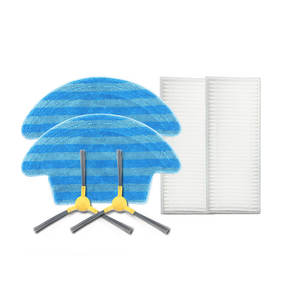 Accesorios para Aspiradora Haier Macchiato TAB T560H Silver Yue TAB T550WSC: Cepillo Lateral, Paño de Limpieza, Filtro Reutilizable - Product Image 1