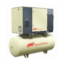Compresseur d'air à piston alternatif lubrifié à deux étages Ingersoll Rand 2340B3/8 2kw 4kw 5kw 7kw