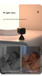 Mini caméra de sécurité domestique sans fil A9 Secrit, petite caméra de poche, option caméra Tuya 2MP - Product Image 6