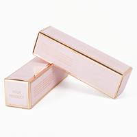 Boîte en papier personnalisée pour cosmétiques, pour petits flacons et pots cosmétiques, avec impression de logo