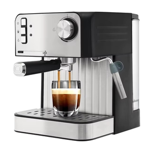 <span class=keywords><strong>Machine</strong></span> <span class=keywords><strong>à</strong></span> <span class=keywords><strong>café</strong></span> expresso semi-automatique en acier inoxydable <span class=keywords><strong>à</strong></span> <span class=keywords><strong>prix</strong></span> abordable pour usage domestique et professionnel, vente directe d'usine - Product Image 1
