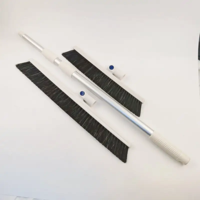 Push Broom Brush Steife Borsten Besen kopf Teleskop Hochleistungs-Außenwerbung zur Reinigung von Badezimmer Küchen besen