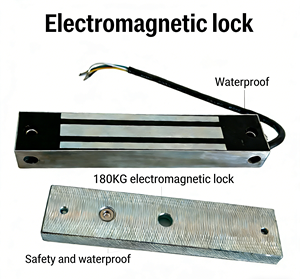High <b>Security</b> 180kg Electromagnetic Lock with Water Proof, Surface Mount for Home & Office <b>Security</b> - Product Image 2