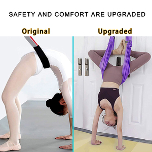 Hot Bán Có Thể Điều Chỉnh Linh Hoạt Eo Trở Lại Cáng Dây Đeo Yoga Võng Kéo Dài Ban Nhạc Dây Đeo Hỗ Trợ Đào Tạo Vành Đai - Product Image 2