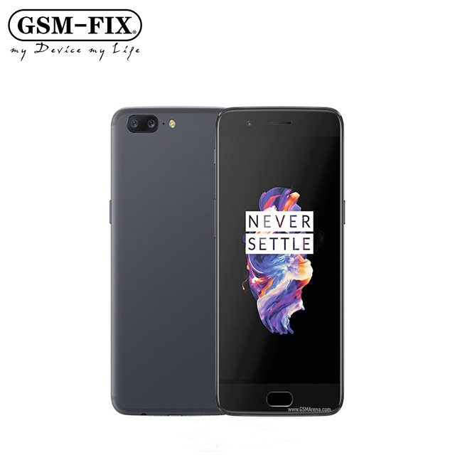 GSM-FIX Original for OnePlus 5 LTE Mobile Phone Octa Core 8GB RAM 128GB ROM 5.5"1920x1080P Dual SIM 3300mAh NFC 20MP+16MP