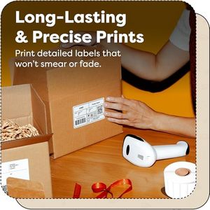 Impression de données variables personnalisées, étiquettes de code-barres avec numéro de série, autocollants adhésifs séquentiels, étiquettes carrées avec codes QR thermiques - Product Image 5