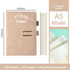 Manufacturer Wholesale Promotional Notebook Gift Set Custom Business Office Pu Leather <b>Diary</b> With Print Logo A5 Journal - Product Image 4